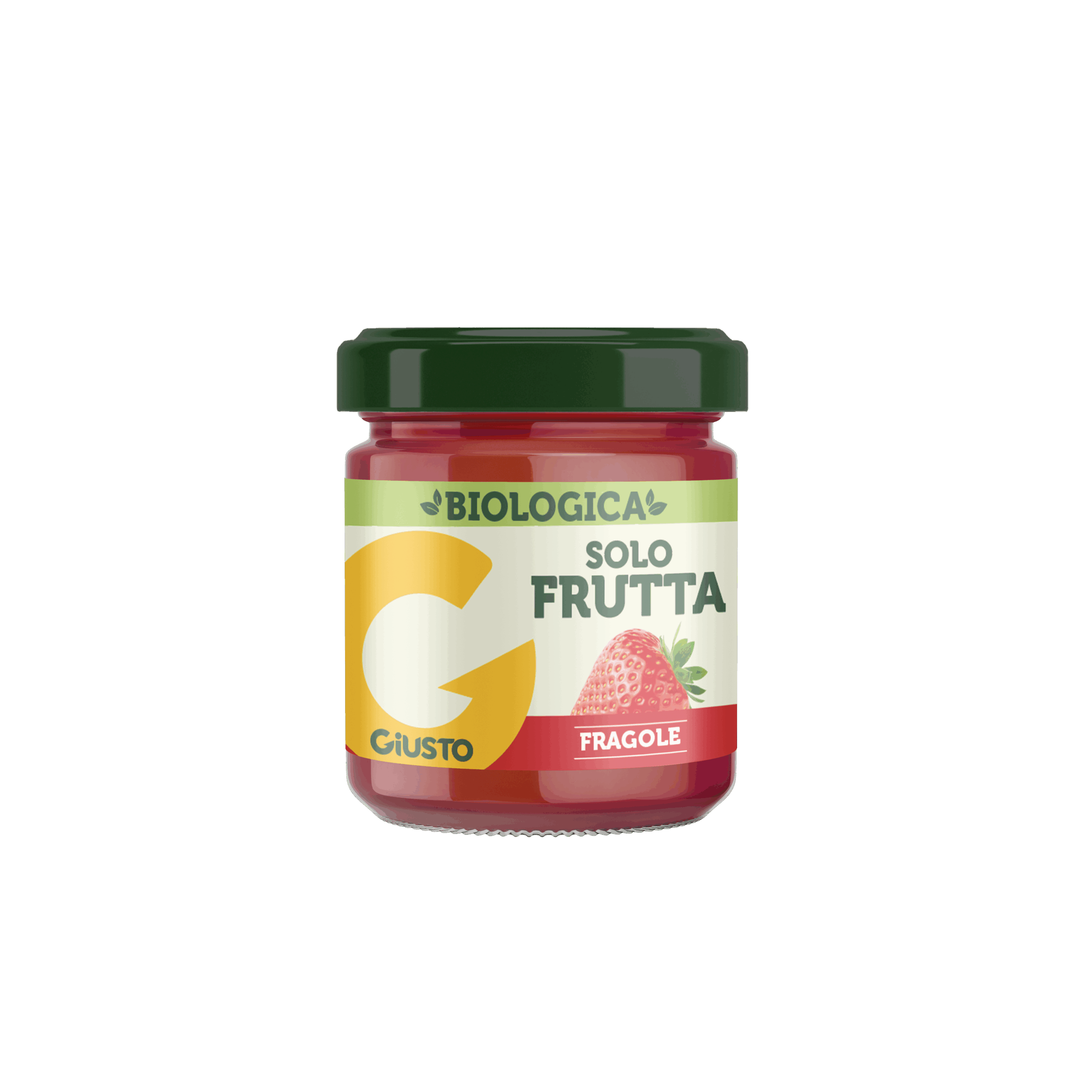 Confettura biologica alla fragola senza glutine, ideale per colazione e merenda